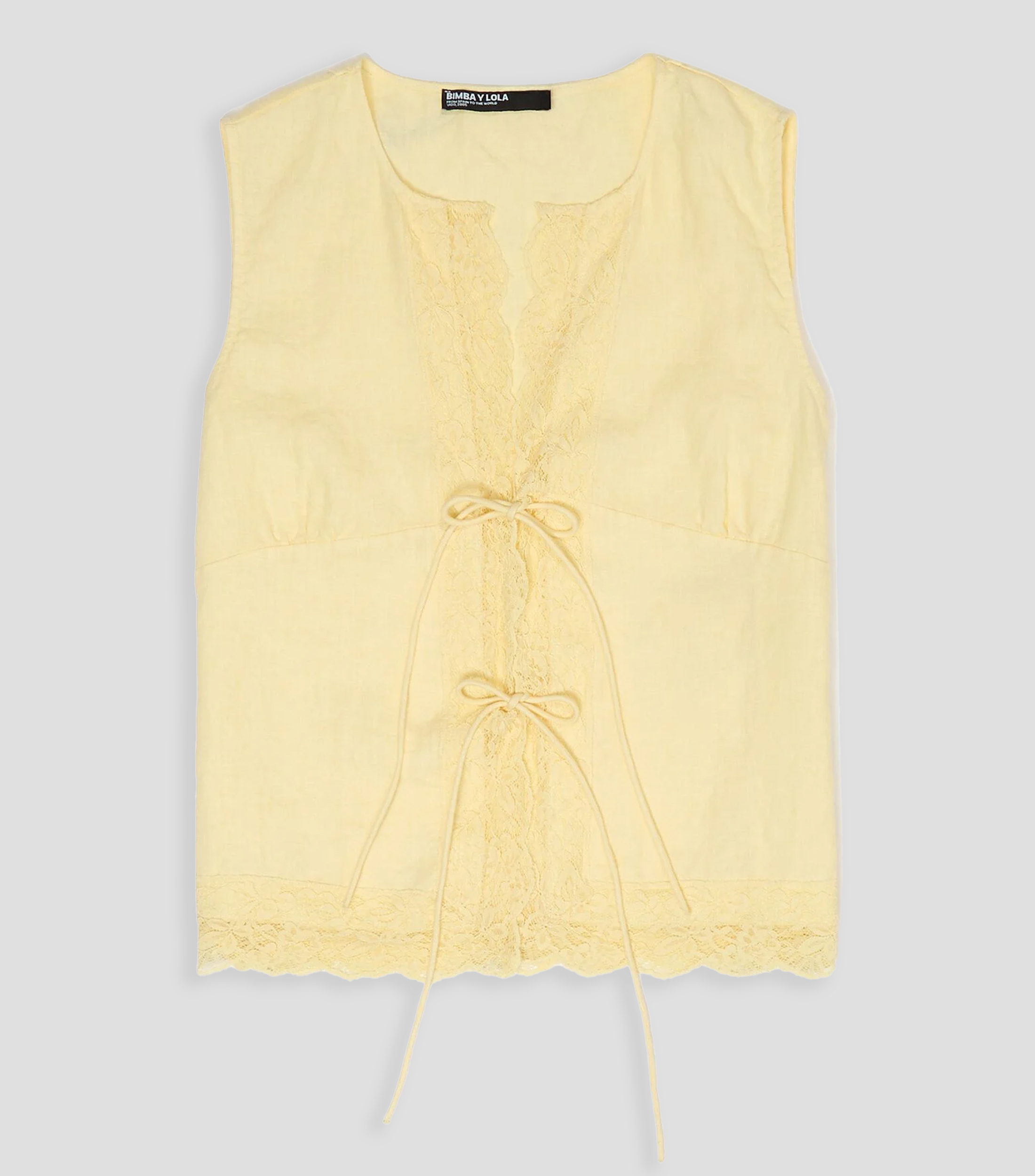 Camisa con encaje Mujer